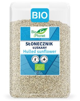 SŁONECZNIK ŁUSKANY BEZGLUTENOWY BIO 1,5 kg - BIO PLANET BIO PLANET - seria NIEBIESKA (ryże, kasze, ziarna)