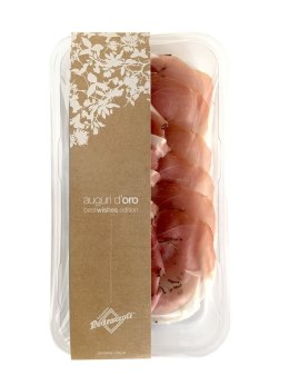 SZYNKA DOJRZEWAJĄCA Z TRUFLĄ (PROSCIUTTO CRUDO AFFINATO AL TARTUFO) PLASTRY BEZGLUTENOWE BIO 50 g - PRIMAVERA PRIMAVERA (wędliny)