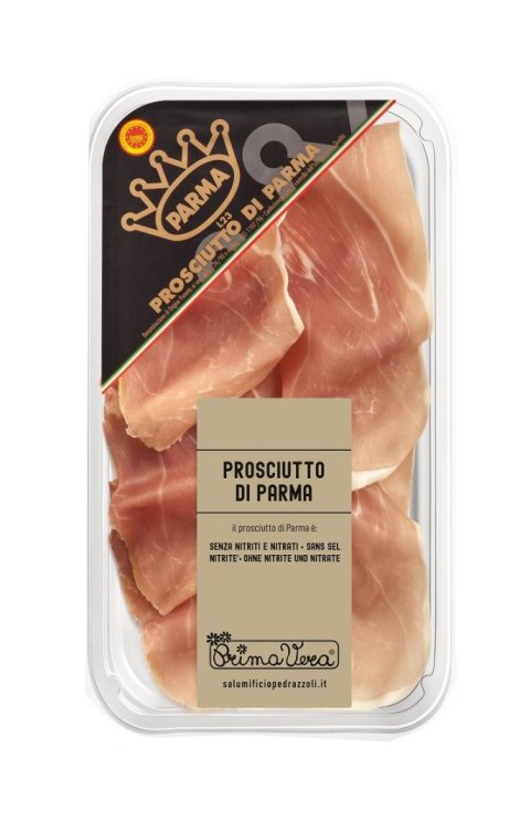 SZYNKA PARMEŃSKA DOJRZEWAJĄCA (PROSCIUTTO DI PARMA) PLASTRY BEZGLUTENOWA BIO 70 g - PRIMAVERA PRIMAVERA (wędliny)