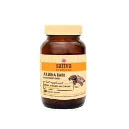 ARJUNA BARK EKSTRAKT (450 mg) 60 KAPSUŁEK - SATTVA (FOODS) SATTVA (kosmetyki ajurwedyjskie, kadzidełka)