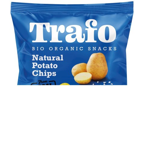 CHIPSY ZIEMNIACZANE NATURALNE SOLONE BIO 40 g - TRAFO TRAFO (chipsy warzywne i ziemniaczne)