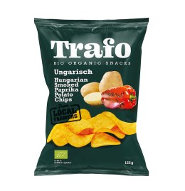 CHIPSY ZIEMNIACZANE Z PAPRYKĄ WĘDZONĄ BIO 125 g - TRAFO TRAFO (chipsy warzywne i ziemniaczne)