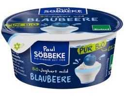 JOGURT KREMOWY JAGODOWY (3,8 % TŁUSZCZU W MLEKU) BIO 150 g - SOBBEKE SOBBEKE (nabiał z mleka krowiego)