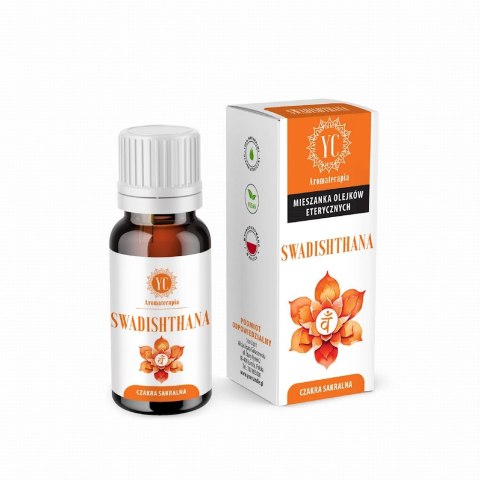 OLEJEK ETERYCZNY MIX CZAKRA SAKRALNA SWADHISTHANA 10 ml - YOUR CANDLE YOUR CANDLE (świece, olejki eteryczne)