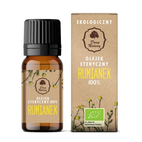 OLEJEK ETERYCZNY RUMIANEK BIO 10 ml - DARY NATURY DARY NATURY - non food