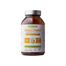 OMEGA-3 FAMILY 225 KAPSUŁEK - BIOWEN BIOWEN (suplementy diety)
