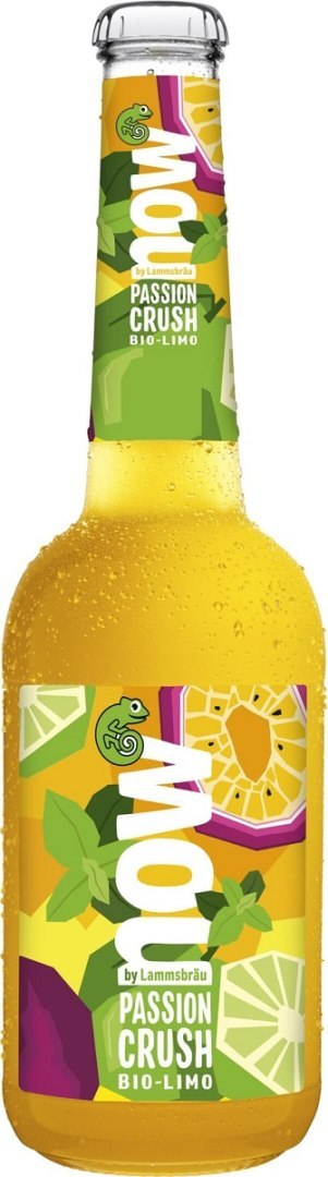 PASSION CRUSH (LEMONIADA) BIO 330 ml - NOW NOW (napoje orzeźwiające)