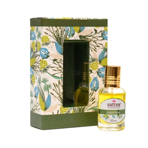 PERFUMY W OLEJKU JAŚMIN (ROLL-ON) 10 ml - SATTVA (AYURVEDA) SATTVA (kosmetyki ajurwedyjskie, kadzidełka)