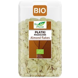 PŁATKI MIGDAŁOWE BIO 600 g - BIO PLANET BIO PLANET - seria BRĄZOWA (orzechy i pestki)