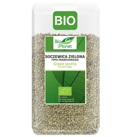 SOCZEWICA ZIELONA TYPU FRANCUSKIEGO BIO 500 g - BIO PLANET BIO PLANET - seria ZIELONA (strączkowe)