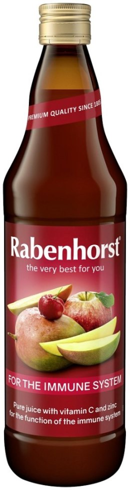 SOK WIELOOWOCOWY NFC Z CYNKIEM I WITAMINĄ C 750 ml - RABENHORST RABENHORST (soki, napoje)