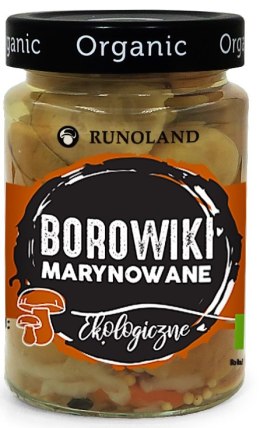 BOROWIK MARYNOWANY BIO 300 g - RUNOLAND RUNOLAND (grzyby, zupy, przetwory)