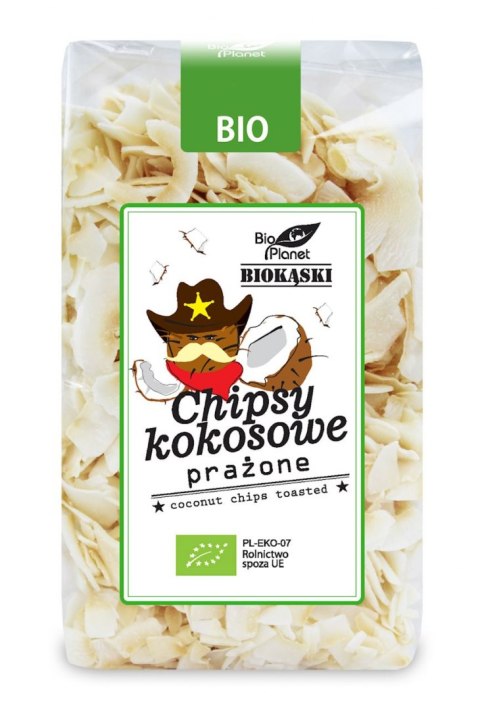 CHIPSY KOKOSOWE PRAŻONE BIO 150 g - BIO PLANET BIO PLANET - seria PRZEKĄSKI