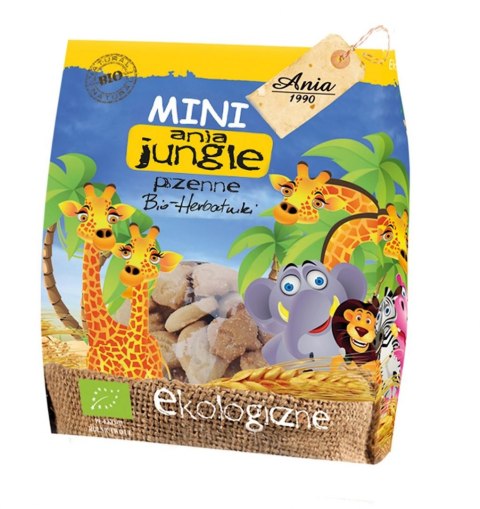 CIASTKA MINI JUNGLE BIO 100 g - BIO ANIA BIO ANIA (ciastka, muffiny, wafle)