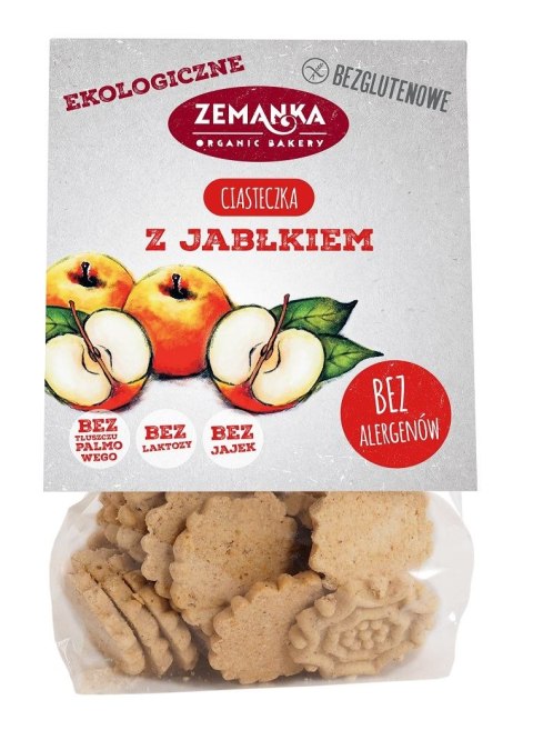 CIASTKA Z JABŁKIEM BEZGLUTENOWE BIO 100 g - ZEMANKA ZEMANKA (ciastka)