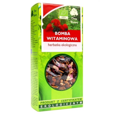 HERBATKA BOMBA WITAMINOWA BIO 100 g - DARY NATURY DARY NATURY - herbatki BIO