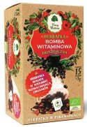 HERBATKA BOMBA WITAMINOWA PIRAMIDKI BIO (15 x 3 g) 45 g - DARY NATURY DARY NATURY - herbatki BIO