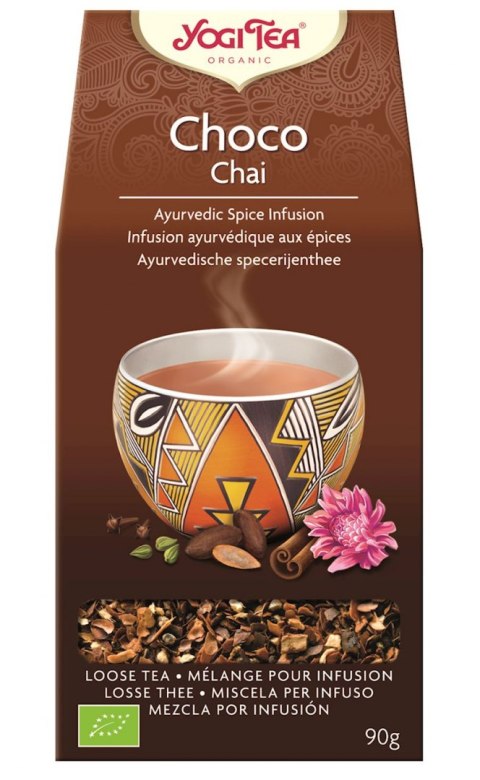 HERBATKA CZEKOLADOWY CHAI (CHOCO CHAI) BIO 90 g - YOGI TEA YOGI TEA (herbaty i herbatki)