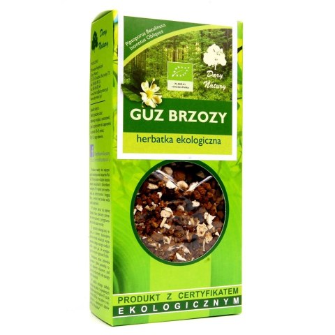 HERBATKA GUZ BRZOZY BIO 50 g - DARY NATURY DARY NATURY - herbatki BIO