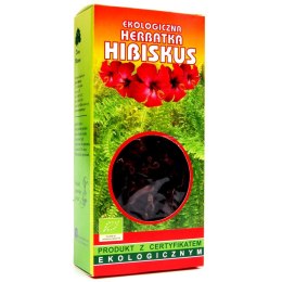 HERBATKA HIBISKUS BIO 50 g - DARY NATURY DARY NATURY - herbatki BIO
