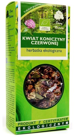 HERBATKA KWIAT KONICZYNY CZERWONEJ BIO 25 g - DARY NATURY DARY NATURY - herbatki BIO