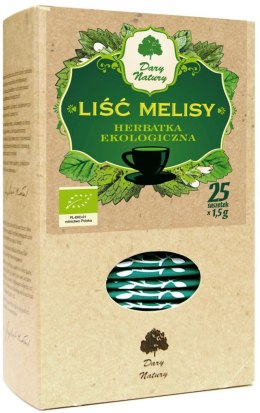 HERBATKA LIŚĆ MELISY BIO (25 x 1,5 g) 37,5 g - DARY NATURY DARY NATURY - herbatki BIO