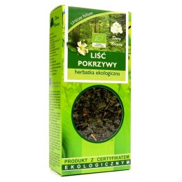 HERBATKA LIŚĆ POKRZYWY BIO 25 g - DARY NATURY DARY NATURY - herbatki BIO