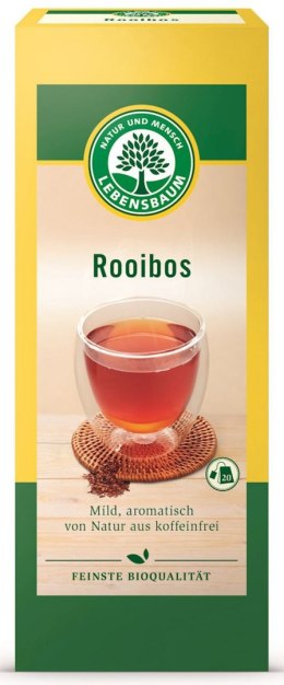 HERBATKA ROOIBOS EKSPRESOWA BIO (20 x 1,5 g) 30 g - LEBENSBAUM LEBENSBAUM (przyprawy, herbaty, kawy)