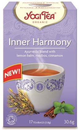 HERBATKA WEWNĘTRZNA HARMONIA (INNER HARMONY) BIO (17 x 1,8 g) 30,6 g - YOGI TEA YOGI TEA (herbaty i herbatki)