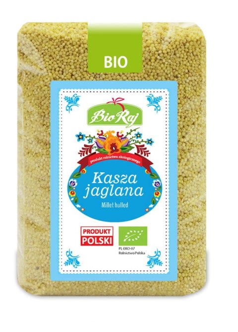 KASZA JAGLANA BIO (POLSKA) 1 kg - BIO RAJ BIO RAJ (konfekcjonowane)