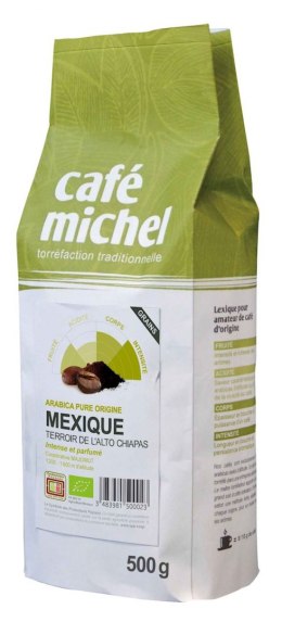 KAWA ZIARNISTA ARABICA 100 % MEKSYK BIO 500 g - CAFE MICHEL CAFE MICHEL (kawy)