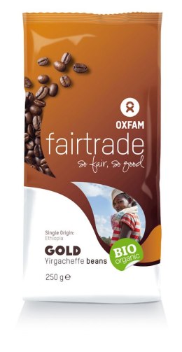 KAWA ZIARNISTA ARABICA 100 % ETIOPIA FAIR TRADE BIO 250 g - OXFAM OXFAM FAIR TRADE (FT) (kawy i inne produkty FT)