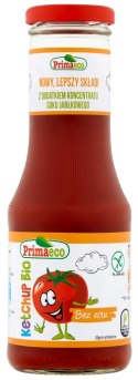 KETCHUP BEZ OCTU DLA DZIECI BEZGLUTENOWY BIO 315 g - PRIMAVIKA (PRIMAECO) (BIO KIDS) PRIMAVIKA (przetwory i pasty vege)