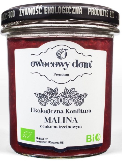 KONFITURA MALINOWA BIO 300 g - OWOCOWY DOM OWOCOWY DOM (konfitury, dżemy)