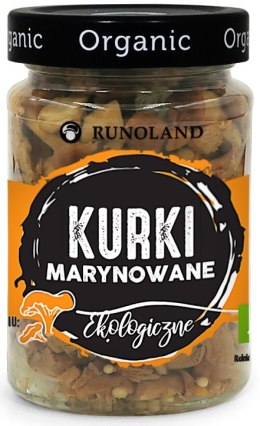 KURKI MARYNOWANE BIO 300 g - RUNOLAND RUNOLAND (grzyby, zupy, przetwory)