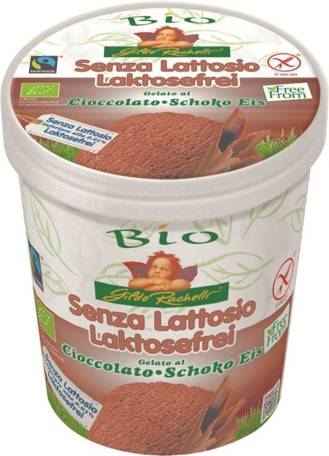 LODY CZEKOLADOWE BEZ LAKTOZY FAIR TRADE BEZGLUTENOWE BIO 500 ml - RACHELLI ICE CREAM RACHELLI ICE CREAM (MROŻONKI - lody)