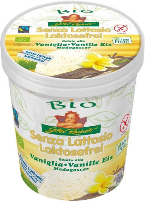 LODY WANILIOWE BEZ LAKTOZY FAIR TRADE BEZGLUTENOWE BIO 500 ml - RACHELLI ICE CREAM RACHELLI ICE CREAM (MROŻONKI - lody)