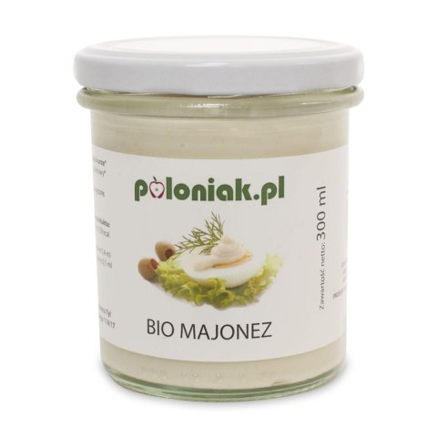 MAJONEZ JAJECZNY BIO 300 ml - POLONIAK POLONIAK (produkty vege, majonezy)