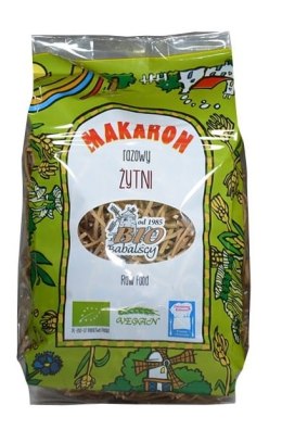 MAKARON (ŻYTNI RAZOWY) NITKA BIO 400 g - BABALSCY BABALSCY (mąki, makarony, kawa orkiszowa)