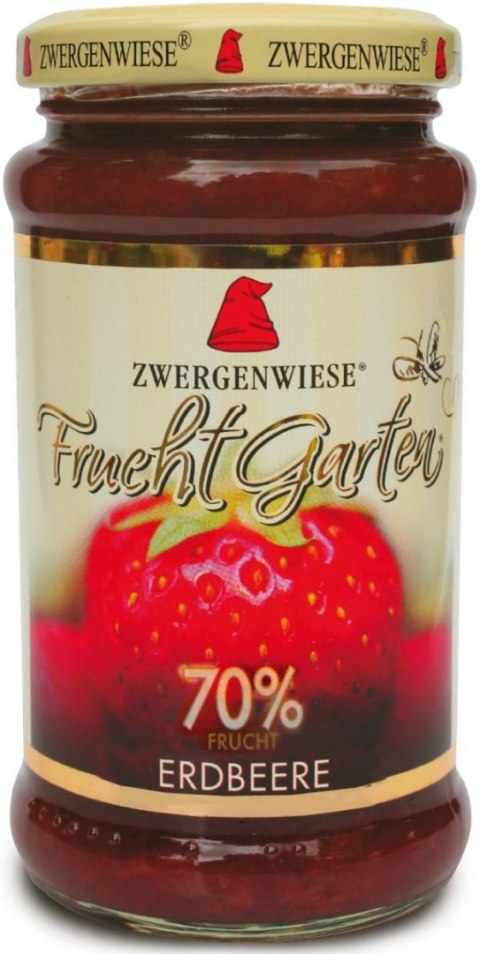 MUS TRUSKAWKOWY (70 % OWOCÓW) BEZGLUTENOWY BIO 225 g - ZWERGENWIESE ZWERGENWIESE (pasty, musy, sosy)