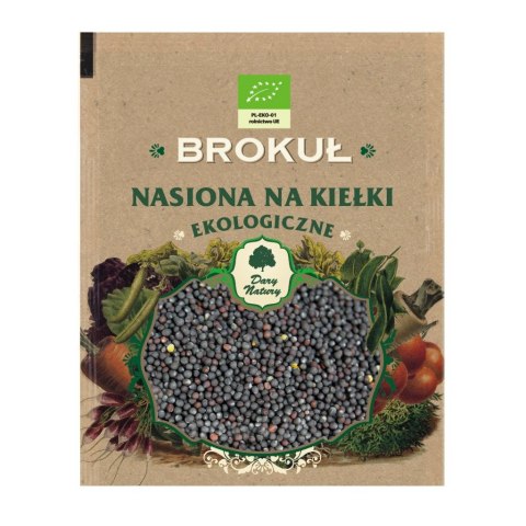 NASIONA BROKUŁU BIO NA KIEŁKI 30 g - DARY NATURY DARY NATURY - inne
