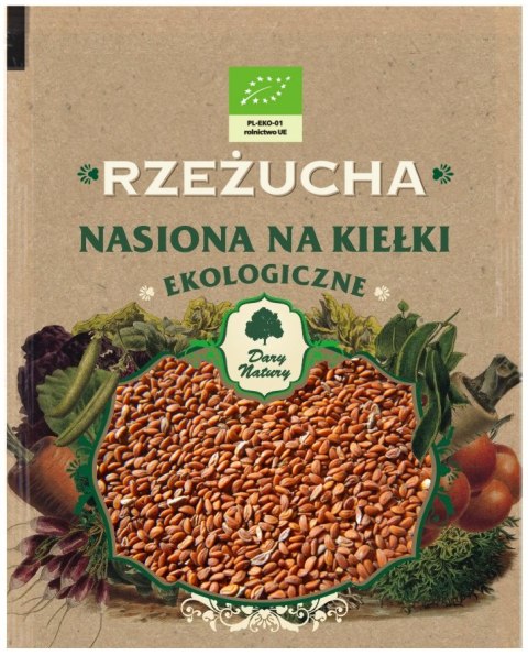 NASIONA RZEŻUCHY BIO NA KIEŁKI 30 g - DARY NATURY (PRODUKT SEZONOWY) DARY NATURY - inne