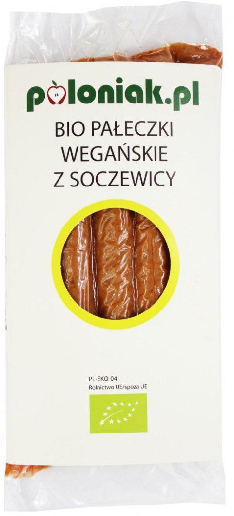 PARÓWKI WEGAŃSKIE Z SOCZEWICY BIO 230 g - POLONIAK POLONIAK (produkty vege, napary,majonezy)