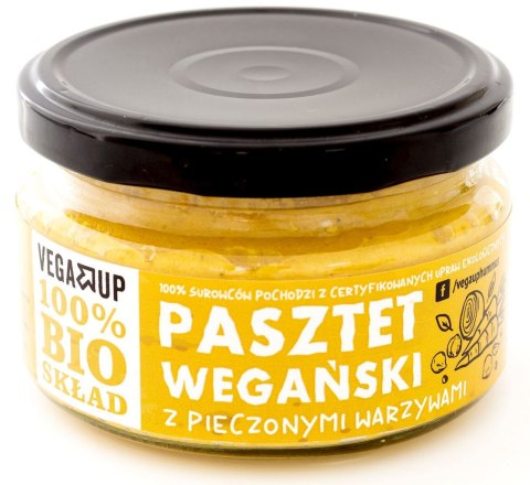 PASZTET WEGAŃSKI Z PIECZONYMI WARZYWAMI BIO 190 g - VEGA UP VEGA UP (pasztety i pasty vege)