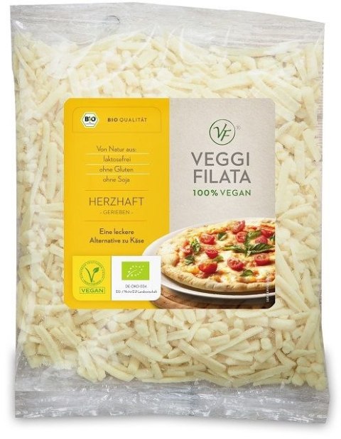 PRODUKT WEGAŃSKI TARTY ŻÓŁTY (6 mm) BEZGLUTENOWY BIO 200 g - VEGGI FILATA VEGGI FILATA (sery wegańskie)