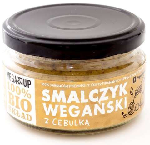 SMALCZYK WEGAŃSKI Z CEBULĄ BIO 190 g - VEGA UP VEGA UP (pasztety i pasty vege)