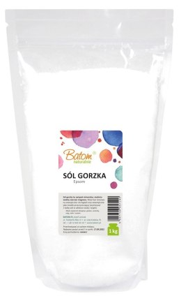 SÓL EPSOM (KĄPIELOWA) 1 kg - BATOM BATOM (dżemy, soki, kompoty, czystek)