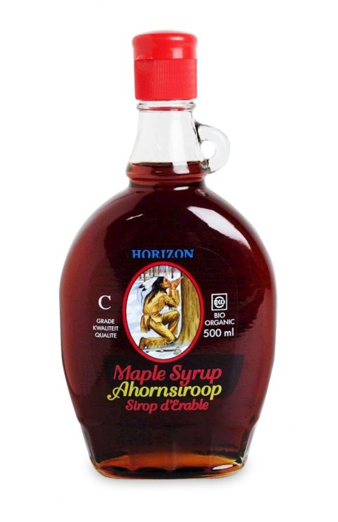 SYROP KLONOWY C BIO 500 ml - HORIZON HORIZON (syropy, kremy orzechowe)