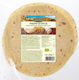 PIADINA ORKISZOWA BIO (4 szt.) 260 g - LA BIO IDEA LA BIO IDEA (makarony, strączkowe,sosy pomidorowe)