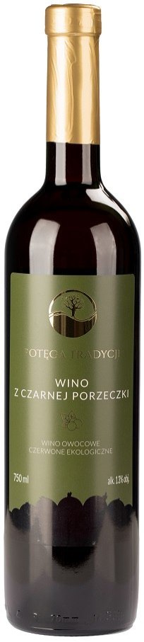 WINO CZARNA PORZECZKA SŁODKIE BIO 0,75 L - POTĘGA TRADYCJI WINA - POTĘGA TRADYCJI